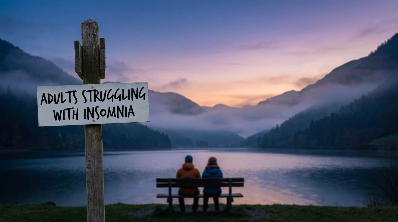 Adults Struggling with Insomnia: Why You Can’t Sleep; How to Fix It Without Pills