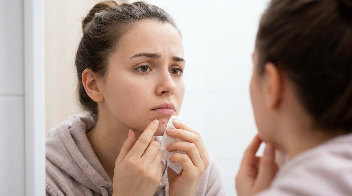 How to Stop Picking Your Face: The Science Behind Hydrocolloid Pimple Patches