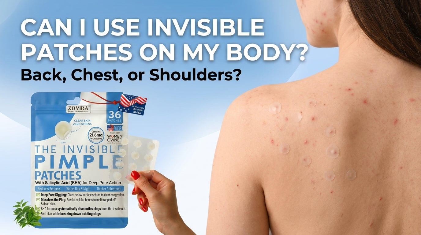 Can I Use Invisible Patches on My Back, Chest &amp; Shoulders?