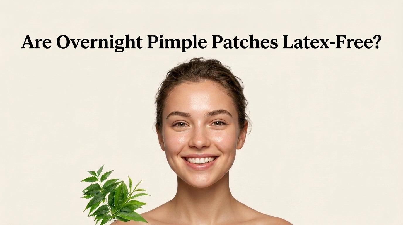 Are Overnight Pimple Patches Latex-Free?