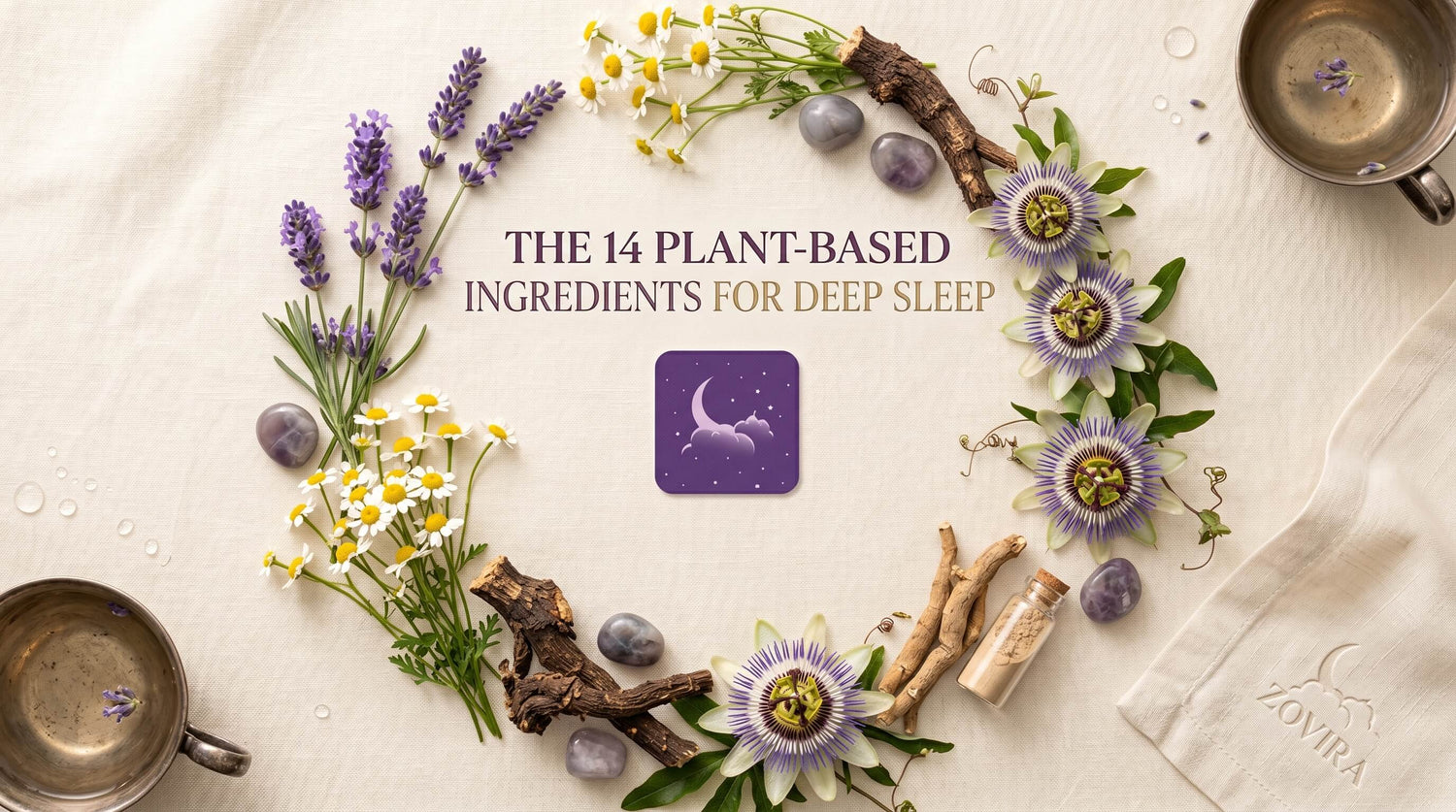 The 14 Plant-Based Ingredients Powerspots Are Using for Deep Sleep