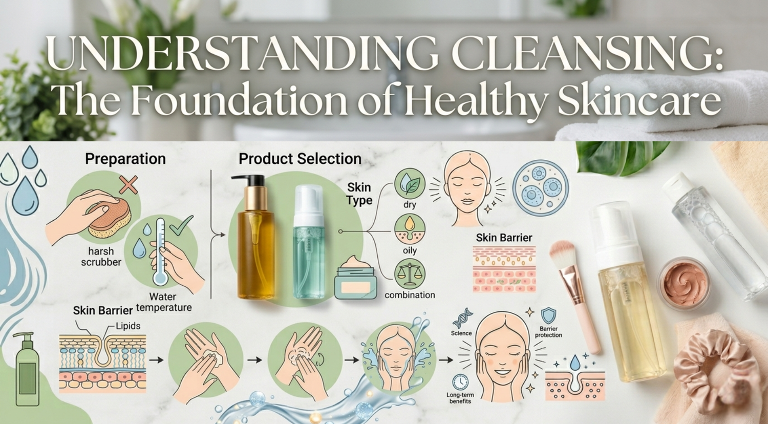 The Science of Cleaning Your Face the Right Way