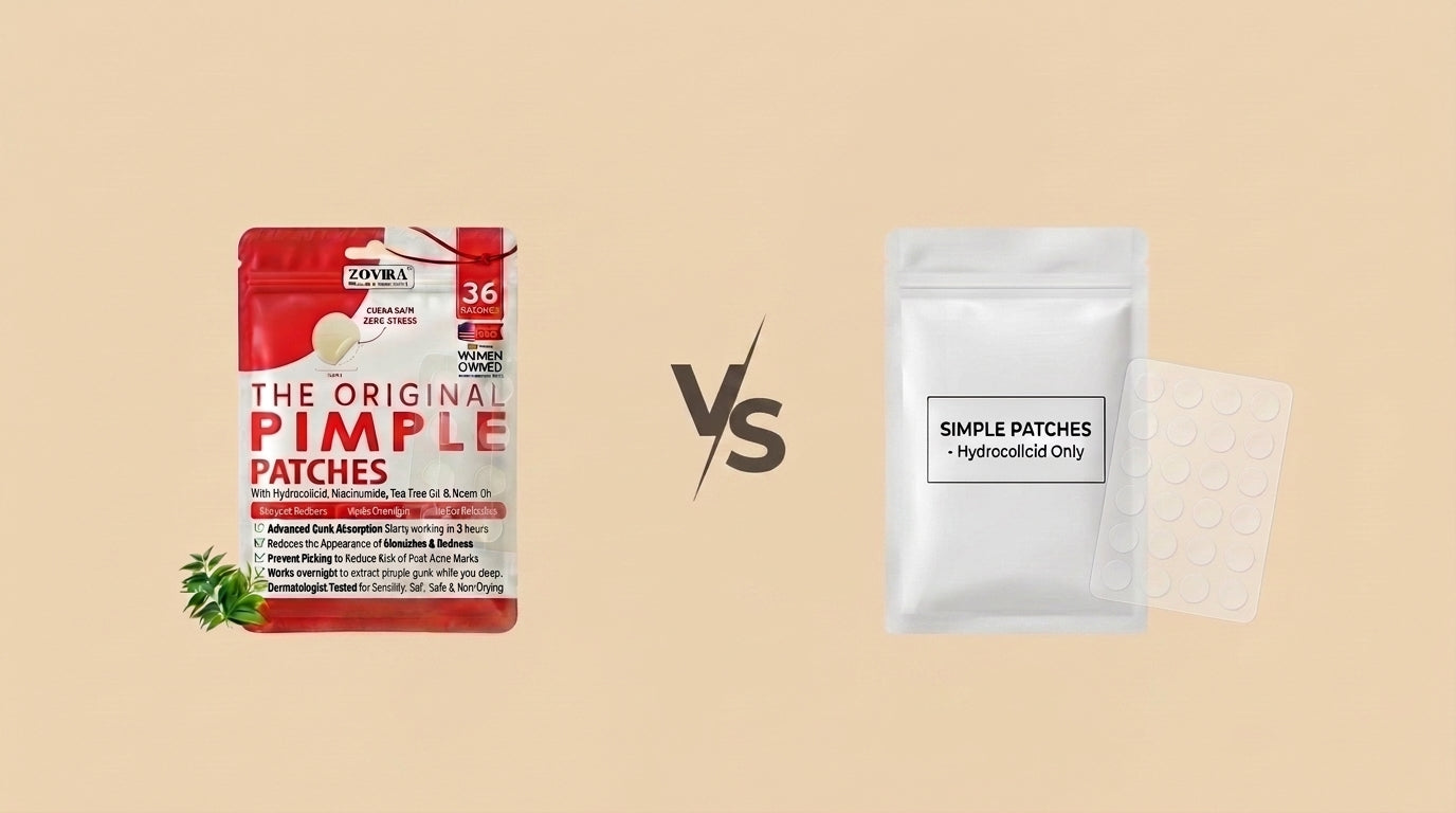 Zovira Pimple Patches vs. Simple Patches: What's the Actual Difference?