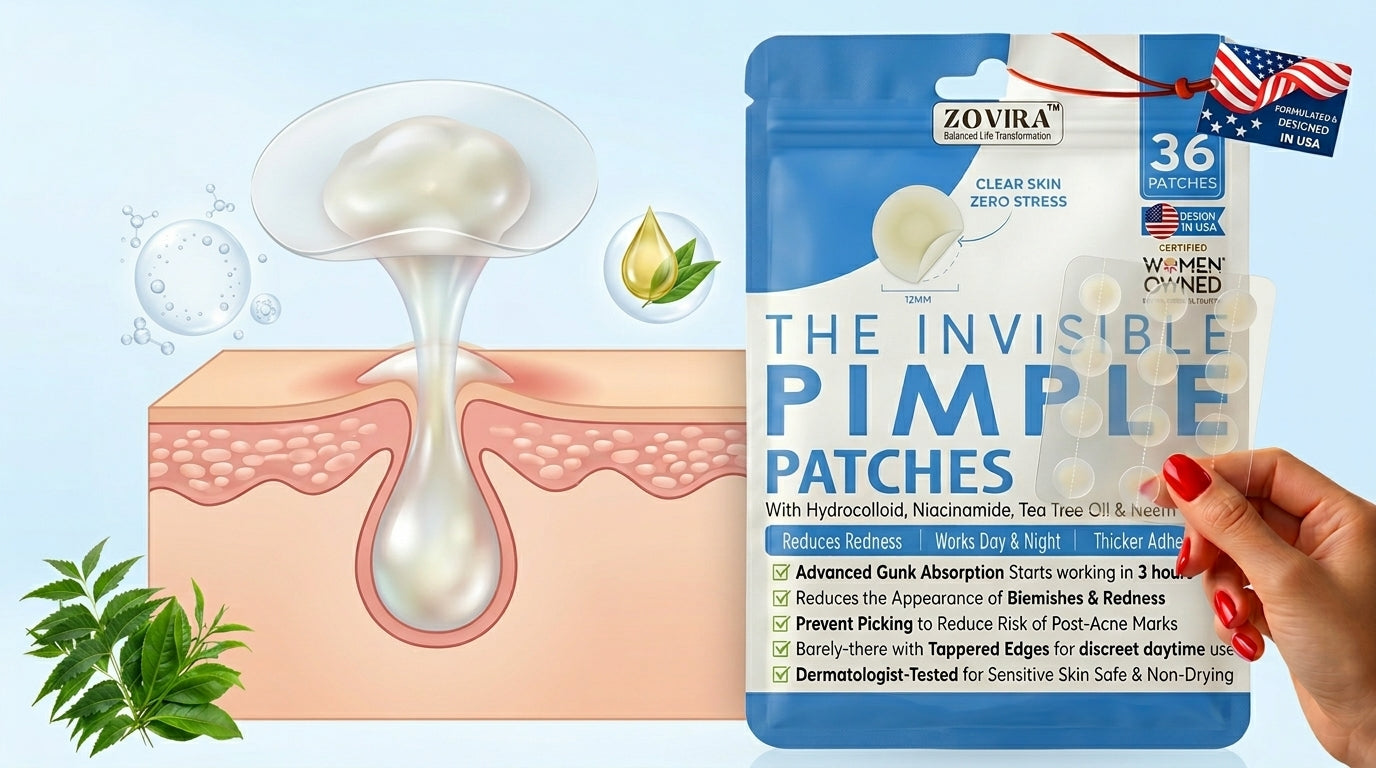 The Science of Hydrocolloid: How Pimple Patches Flatten Breakouts Overnight