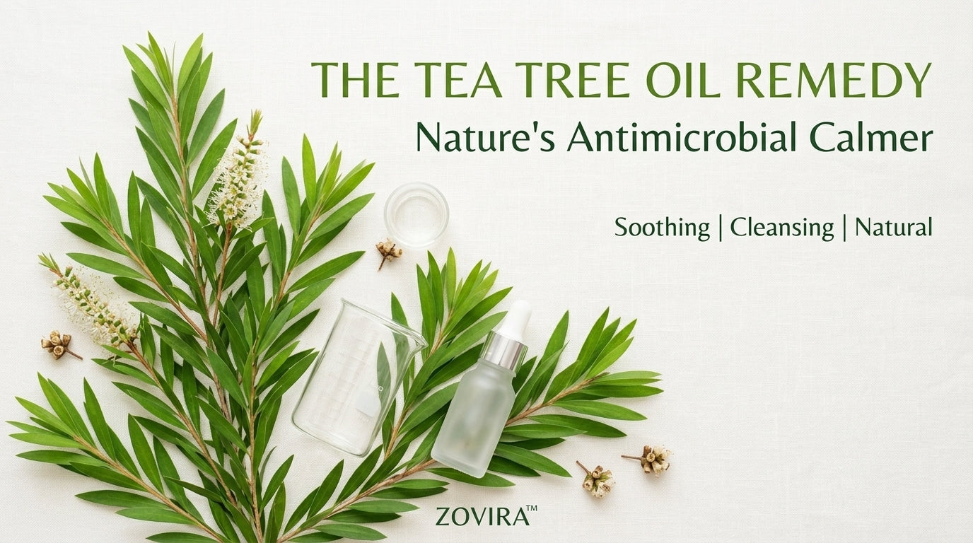 Nature’s Cleanse: Why Tea Tree Oil Is Vital for Inflamed Breakouts