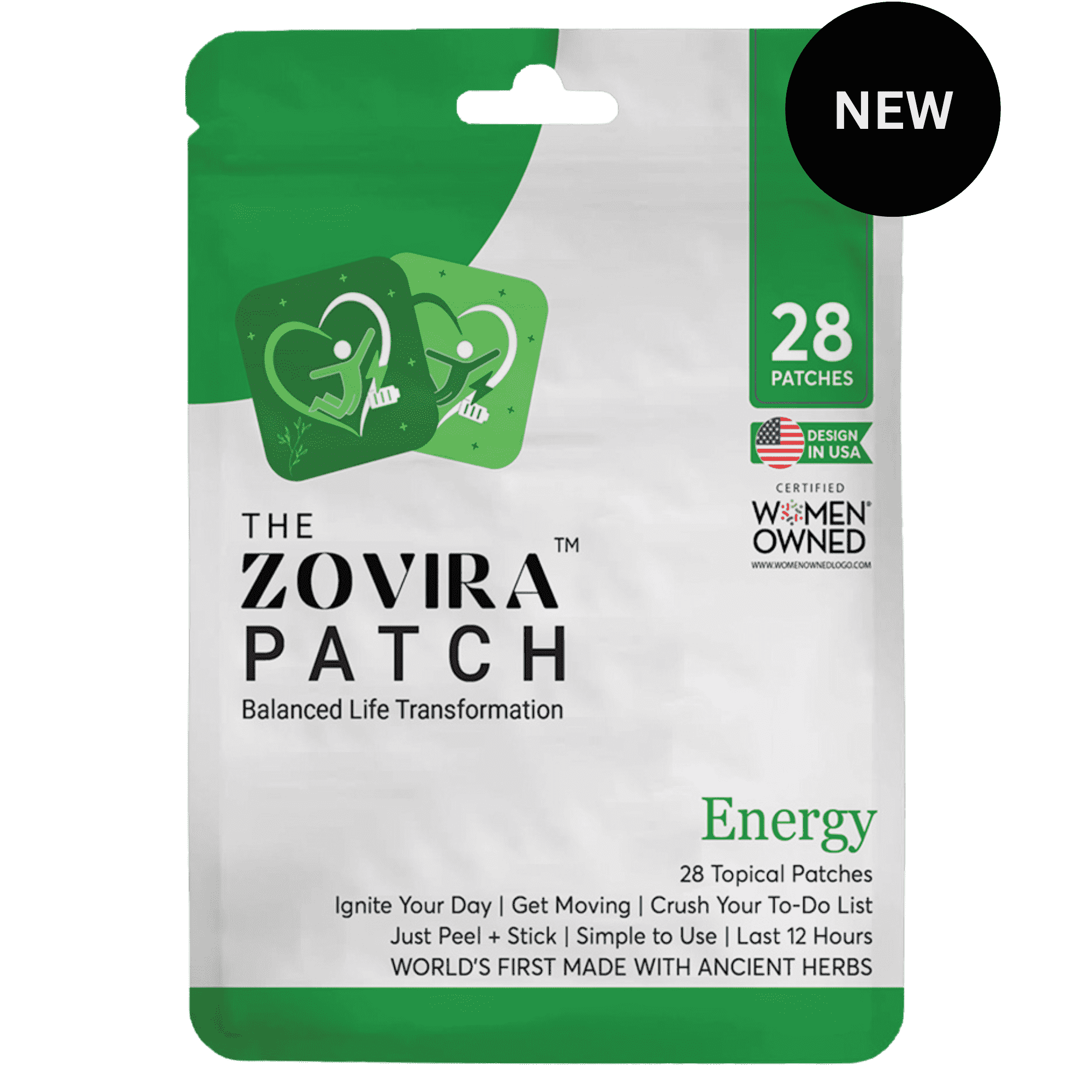 Zovira Energy Patches
