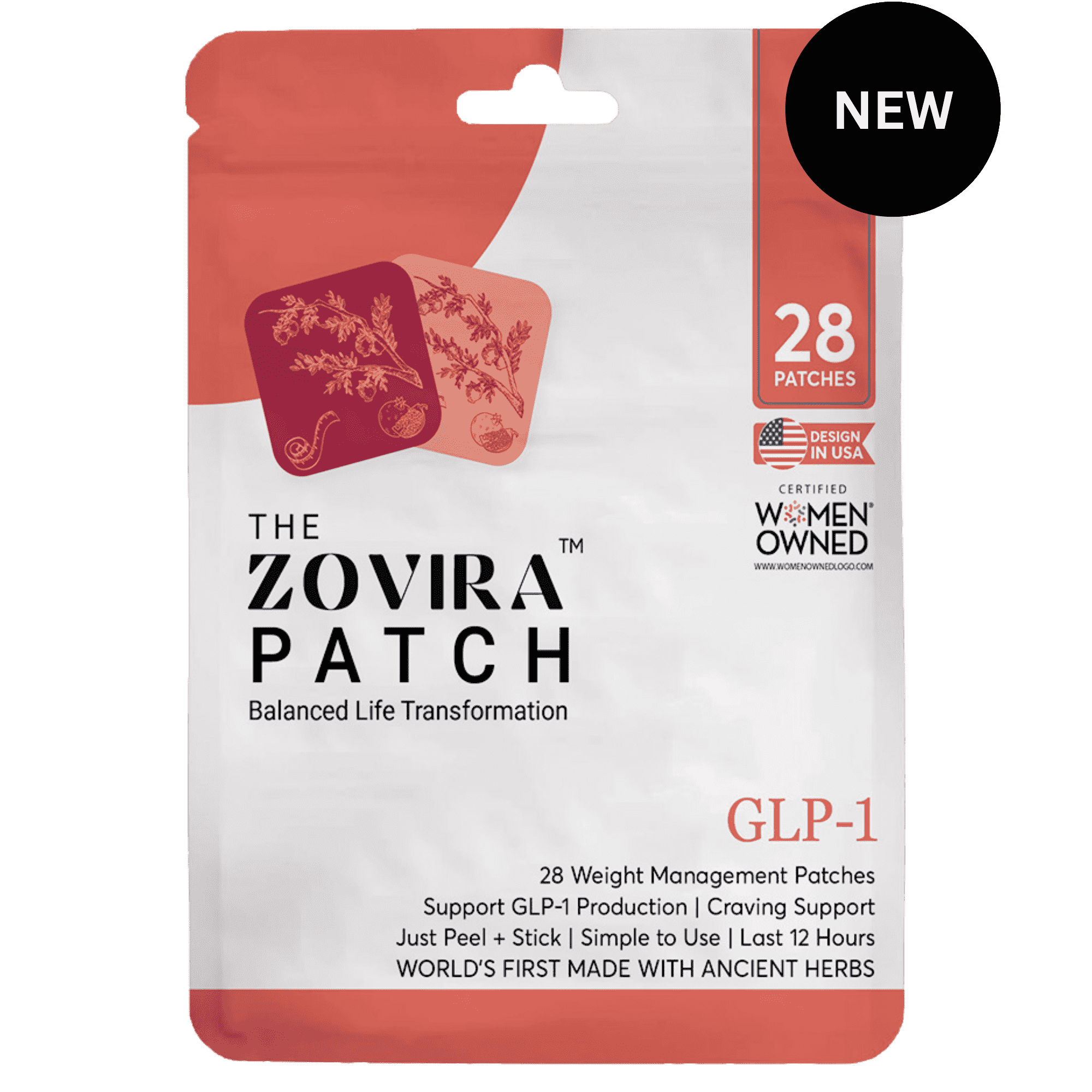 Zovira GLP-1 Support Patches