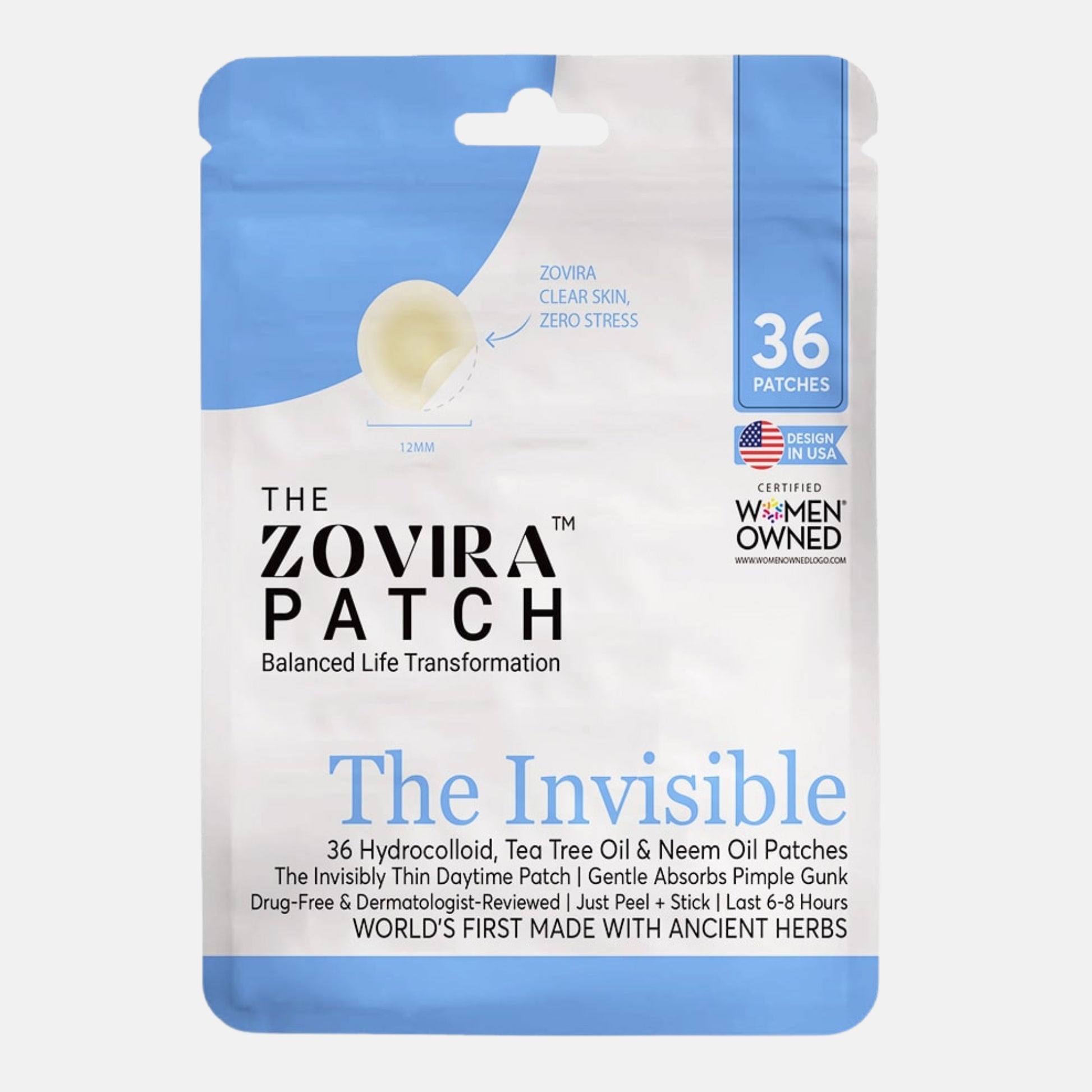 The Invisible Acne Patches